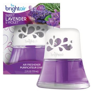 BRIGHT Air® Scented Oil Air Freshener, Sweet Lavender And Violet, 2.5 Oz freeshipping - TVN Wholesale